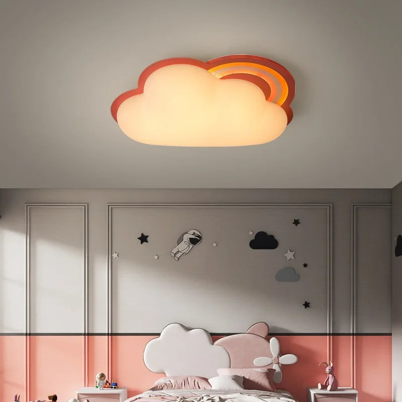 Cloud ceiling light for children's bedroom nursery lighting