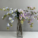 Artificial silk jasmine branch for festive decoration