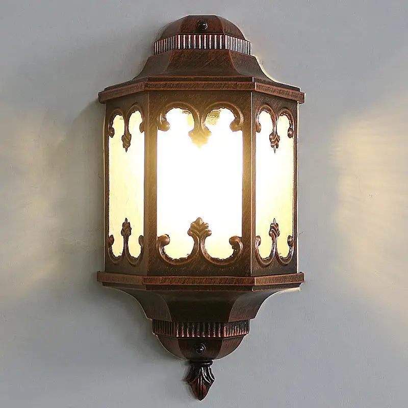 Aluminium outdoor wall light for walkway and garden - vue 3 sur 8