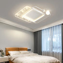 Nordic style gold LED ceiling light for the whole house
