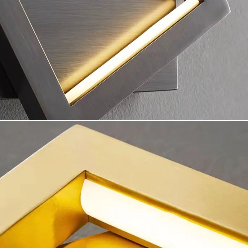 applique murale modifiable moderne en laiton pour ambiance déco - vue 5 sur 8