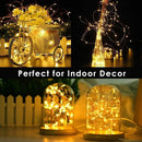 Waterproof LED string lights with remote control for parties and decorations
