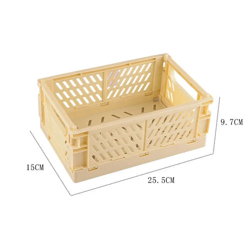 foldable storage basket for makeup jewelry toys and more - vue 16 sur 28