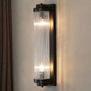 Postmodern crystal LED wall light