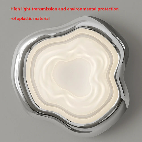 Full spectrum LED ceiling light with eye protection and creative lighting - vue 3 sur 6