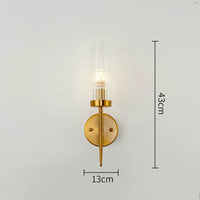 Gold metal and glass LED chandelier