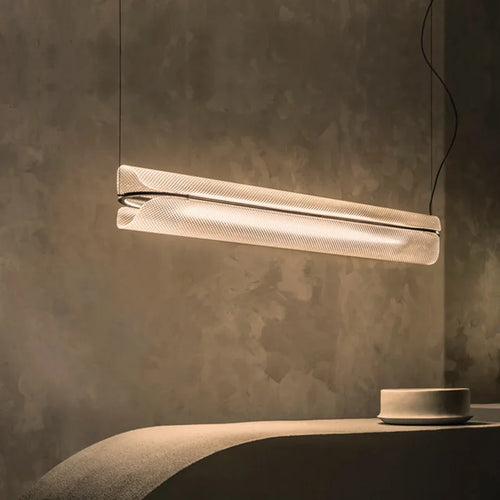 Modern adjustable LED pendant light for interiors and decoration - vue 2 sur 12