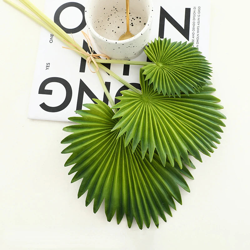 Artificial palm calla plants for indoor and garden decoration