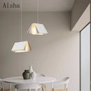 Creative book pendant light for indoor and outdoor decor