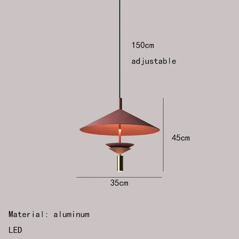 Modern designer pendant light for living room and decorative restaurant - vue 10 sur 14