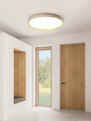 Led ceiling light stone downlight surface mounted retro walnut wood effect for bedroom or living room