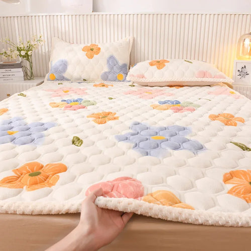 soft plush student mattress topper for single or double bed - vue 17 sur 18
