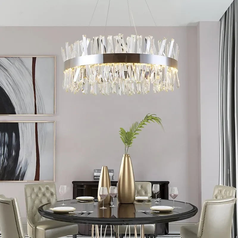 Nordic crystal chandelier for modern decor