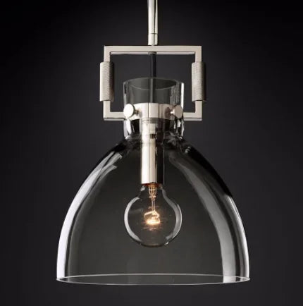 suspension en verre rétro américain style luxe décoratif - vue 13 sur 18