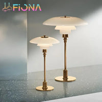 Elegant Danish style retro nordic LED table lamp