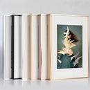 Aluminium photo frame for interior wall decoration