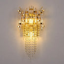 Modern crystal wall light nordic luxury for elegant interiors