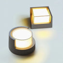 Round and square outdoor wall light for all spaces