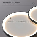 Modern minimalist LED chandelier for trendy interiors 2023