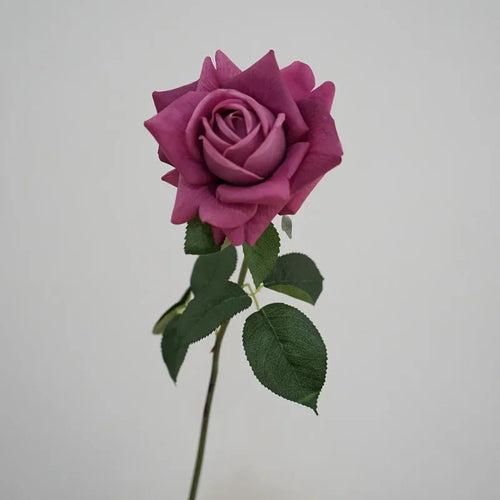Artificial latex rose branch for decoration and gifts - vue 12 sur 11