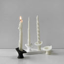 DIY decorative aromatherapy candlestick silicone mold
