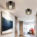 Vintage industrial metal ceiling light for modern interiors
