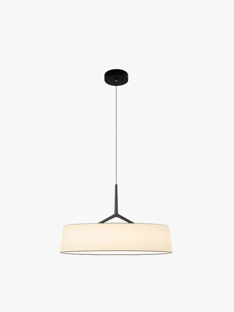 Japanese fabric LED chandelier for interior decoration