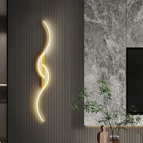 Modern LED wall lamp for stylish interior decoration and lighting - vue 3 sur 18