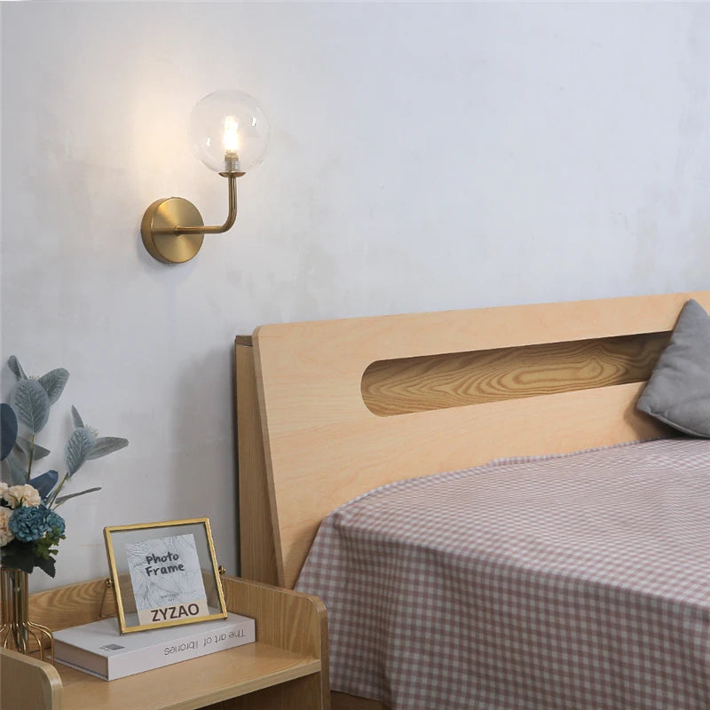 Vintage black iron LED retro wall light - vue 3 sur 12