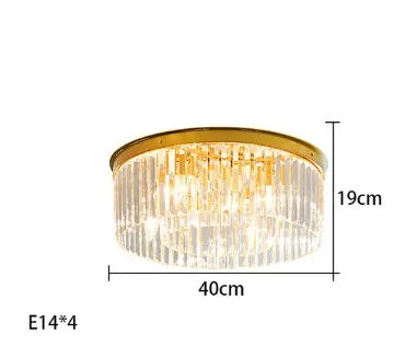 Elegant design crystal pendant chandelier for indoor lighting - vue 20 sur 22
