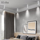 Square LED ceiling light for modern interior decor