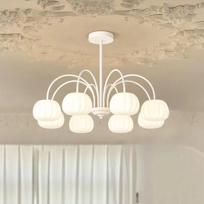 Modern chandelier with pastoral style for a cosy and creative atmosphere