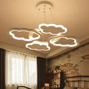 Modern creative LED chandelier for children's room and living room