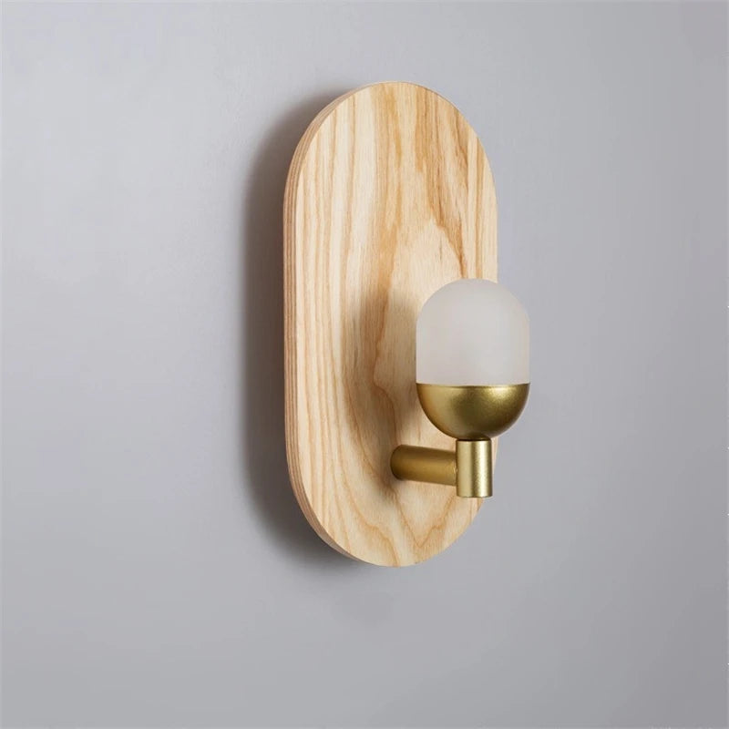 applique murale en bois design nordique pour décoration intérieure - vue 4 sur 9