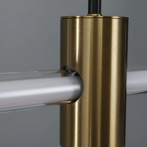 Minimalist LED chandeliers for modern bars and receptions - vue 5 sur 8
