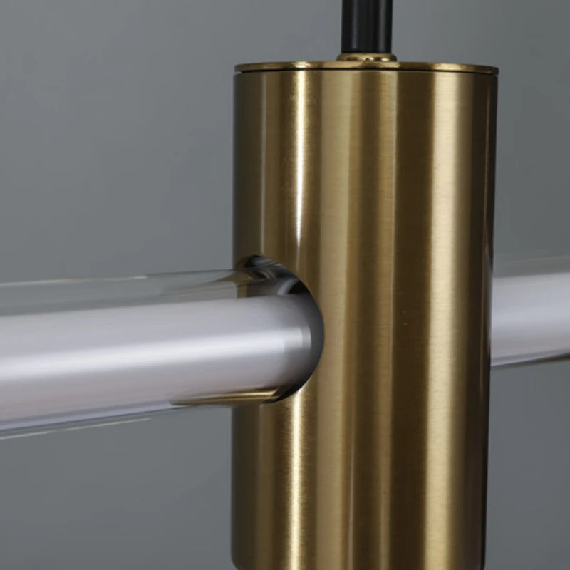 Minimalist LED chandeliers for modern bars and receptions - vue 4 sur 8