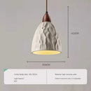 Modern wood and marble chandelier for elegant interiors