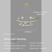 Luxury glass pendant light for elegant interiors