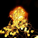 LED ball string lights for weddings, gardens and parties