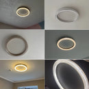 Led ring ceiling chandelier for home decoration