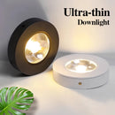 Ultra slim round LED spotlight for display and interior