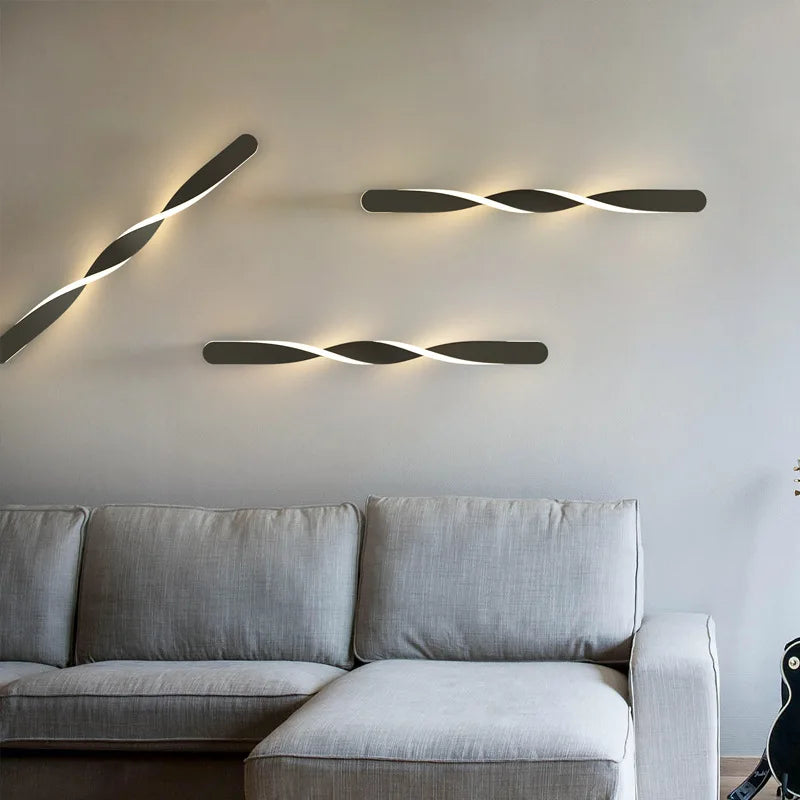 Modern LED wall light for bedroom