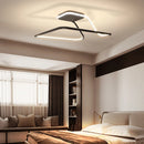 Adjustable modern ceiling light with remote control for interior decor