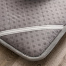 non-slip foldable mattress topper for bunk beds and extra beds