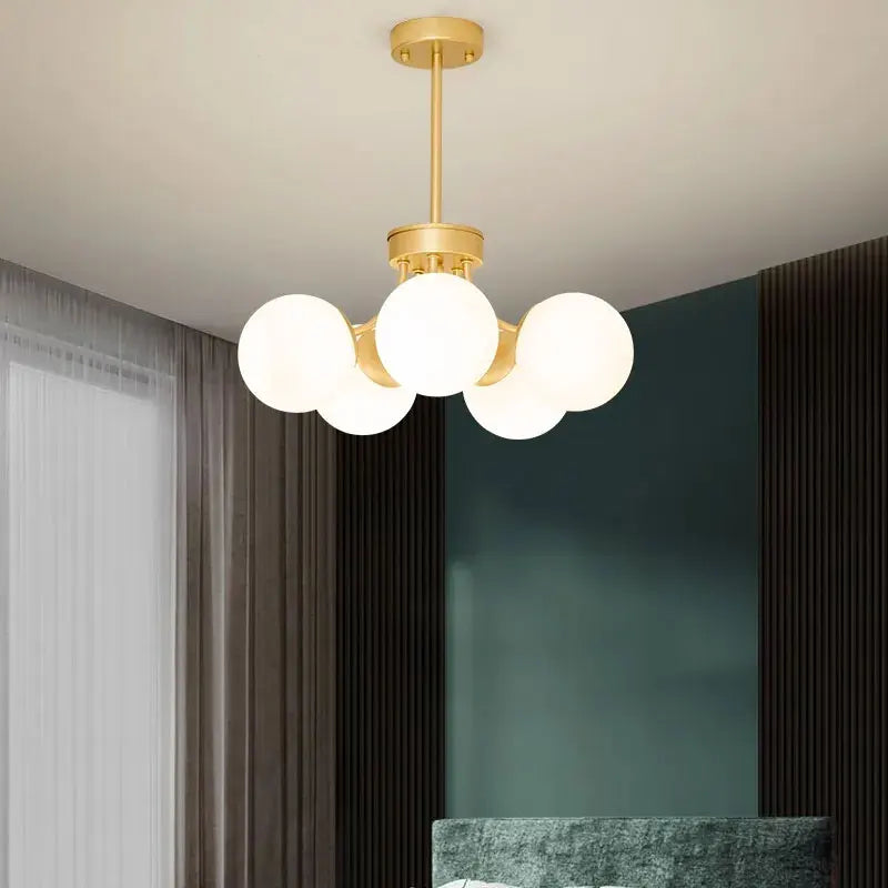 Nordic LED chandelier for indoor suspended lighting