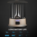 Lightweight rechargeable vintage hanging lantern for outdoor use