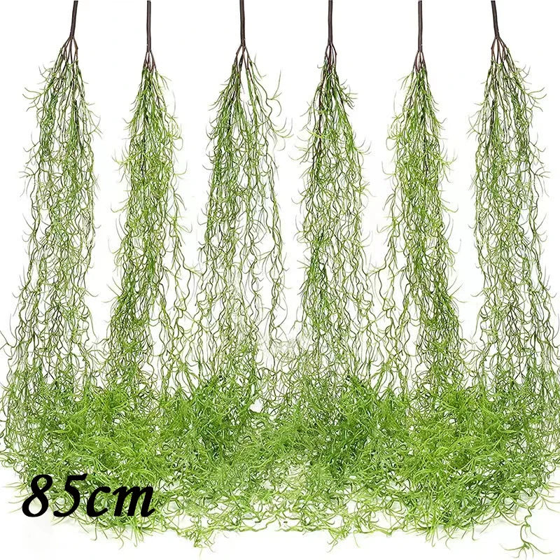Hanging artificial rattan plants for indoor and outdoor decoration - vue 12 sur 29