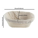 rattan bread basket for baking and fermentation
