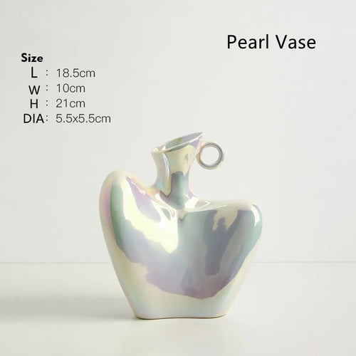 creative ceramic human vase for modern decoration - vue 11 sur 10