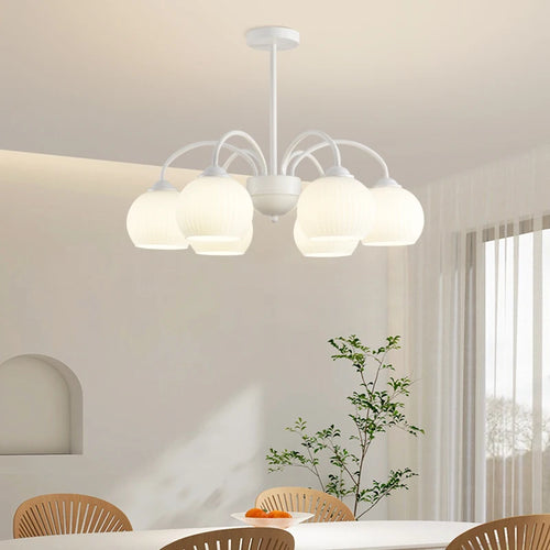 Modern LED chandelier decorative pendant light - vue 5 sur 12